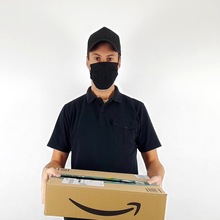 courier delivery scooter